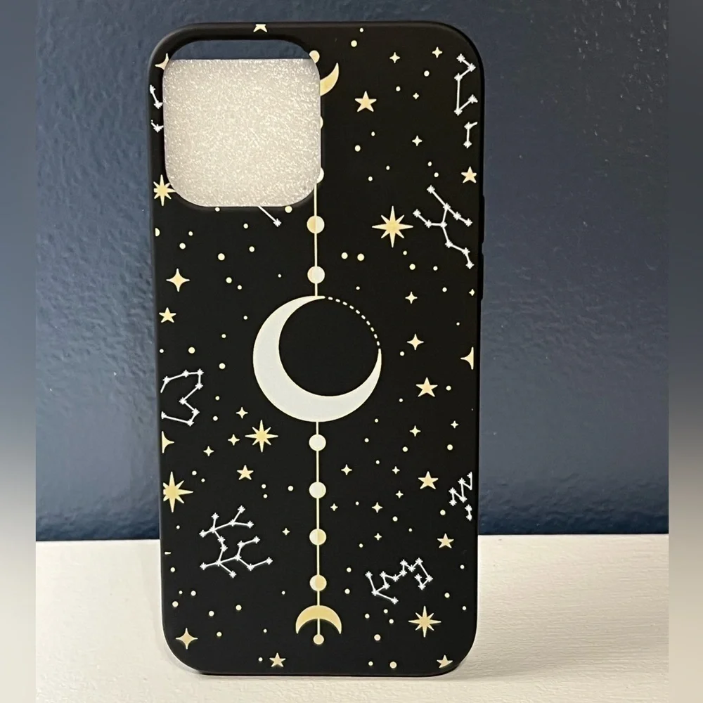 iPhone 13Pro Max Moon and Stars Case